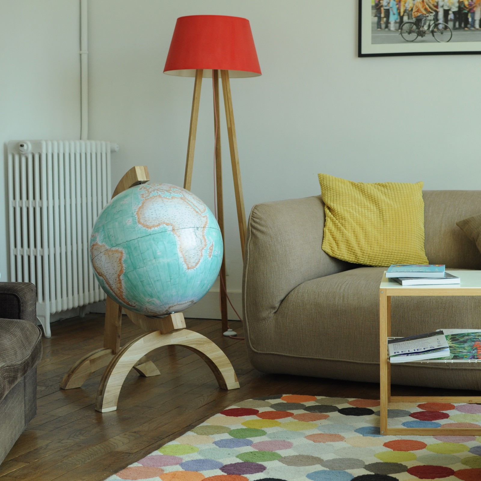 Terrestre support "Parquet"