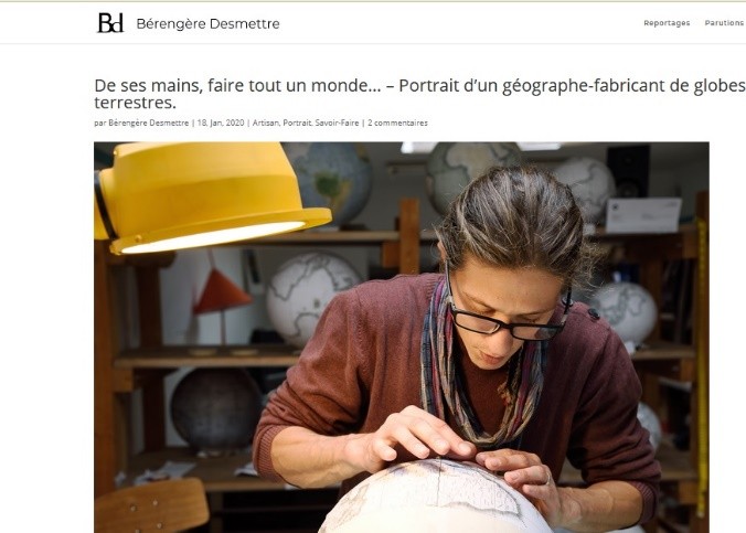 Bérengère Desmettre: artisan, portait, savoir-faire